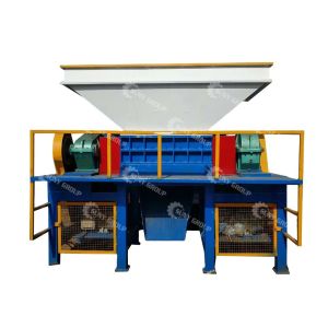 15000W Multifunctional Automatic Plastic Aluminum Tyre Shredder for Waste