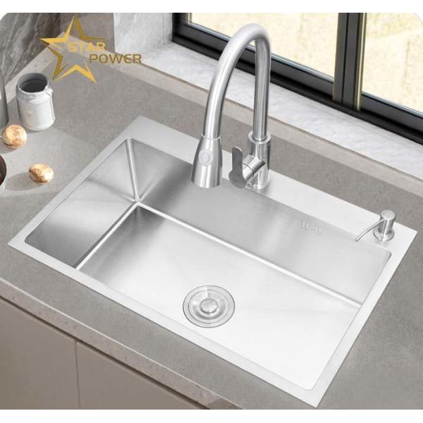 Buy Smooth Durable Stainless Steel Hand Sink Kitchen Appliance at wholesale prices