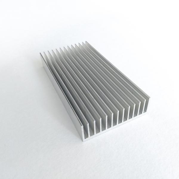 Buy Custom Extruded Aluminum Heatsink With CNC Machining Natural Anodizing at wholesale prices