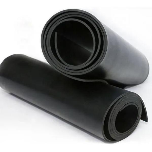 Sale Black Shock Absorption Rubber Matting Customized with EPDM Silicone Rubber
