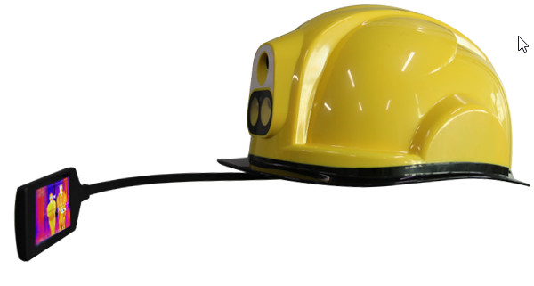 Buy 4G Smart Temperature Infrared Thermal Auto Temperature Helmet at wholesale prices