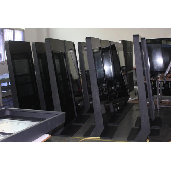 Metal Case Free Standing Digital Signage Advertising Player Touchscreen Kiosk