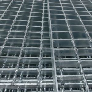 Galvanized Square Anti Slip Safety Grating Low Maintenance