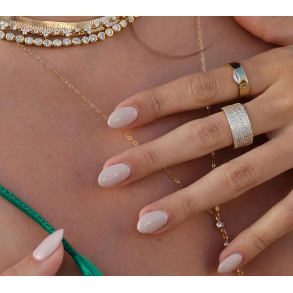 925 Sterling Silver Marquise Cut Diamond White CZ Stacking Rings for Girls Jewelry