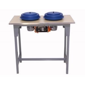 Quality Double Disc Diameter 203mm Metallographic Sample Polishing Machine for sale