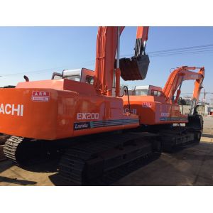 China Used Japan Hitachi Ex200 1 Excavator New Paint 92% Uc With 36 Months Guarantee on sale