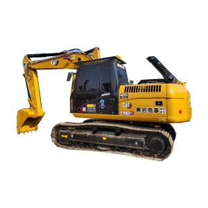 Quality Dependable Used Caterpillar Excavators With 17280kg Working Weight And 235L Fuel Tank for sale