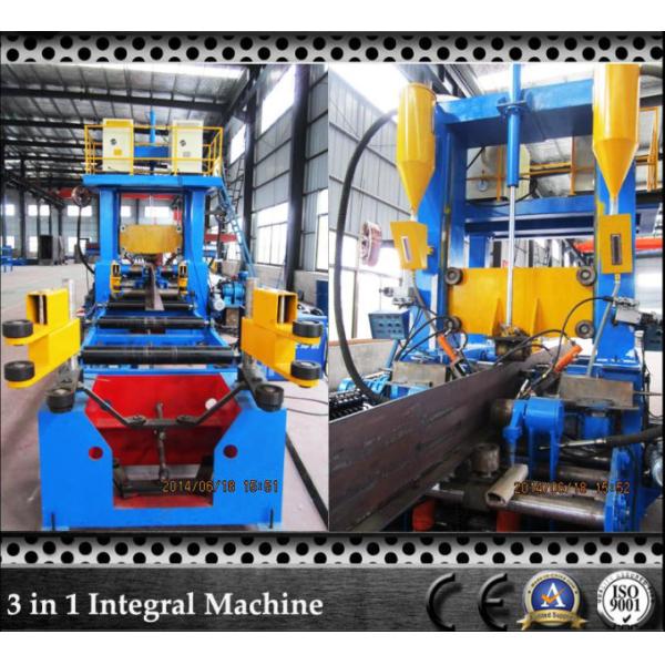 PHJ15 Combined H Beam Production Line 3 In 1 Assemblying SAW Welding Straighteni