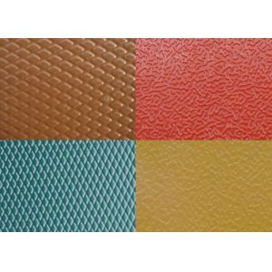 China Embossed Aluminum Plate for 1050/1060/1100 Alloy with Customizable Thickness on sale