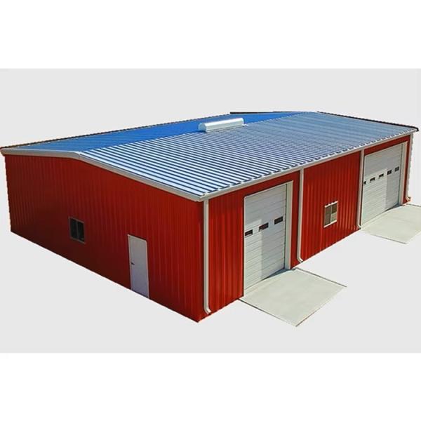 Hotel Industrial Design Prefabricated Steel Structure Building Metal Warehouse
