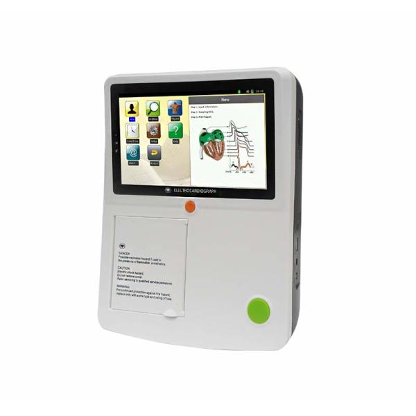 Buy Digital Hospital Electrocardiograph Ecg Machine 12 Leads With Analyzer at wholesale prices