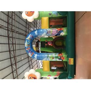 Inflatable Fun City Insects Theme Obstacle Course Bouncy Castle Combo
