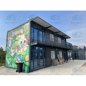 Knockdown Detachable Container House 20ft 40ft Prefab Portable Cabin