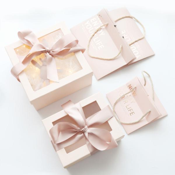 Buy 20*12cm Cardboard Flower Presentation Boxes With Lids UV Varnish at wholesale prices