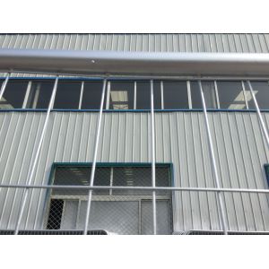 Security Fence,Tubular Fencing steel Black Fence Panels 2100mm high