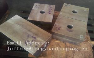 Quality SA182 F316 F304 SForged Steel Products Forgings Block Solution Milled And Drilling for sale