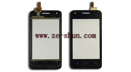 Black Cell Phone Lcd Touch Screen Replacement For Alcatel One Touch Pixi 3 OT