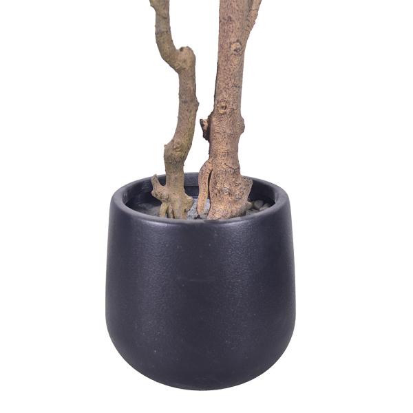 Wholesale Bonsai Red Green Variegated Artificial Plant Nandina Greenery Silk Heavenly Bamboo For Home Garden Outdoor Decor