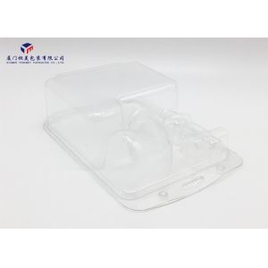 Clear Folded Plastic Retail Packaging Boxes For Shower Sprinkler 16.7X7X24.6cm