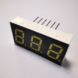 Ultra Bright White 7 Segment LED Display Triple Digit Common Anode