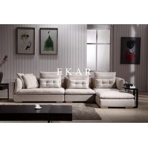 Fabric Sofa Set Funiture Home L Shaped Modern Couch For Sale