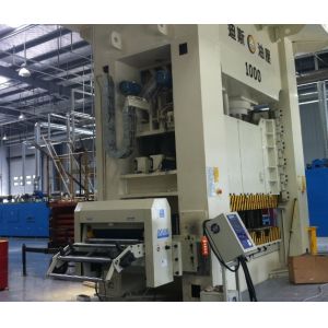 Punching Steel Straightening Nc Servo Feeder Machine / Nc Roll Feeder