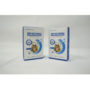SARS-CoV-2 Saliva Self Test Kit Single Pack Portable RTK Ag Saliva Test Kit
