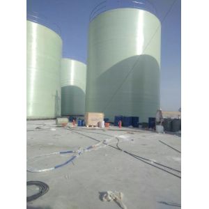 18m3 Vertical Frp Water Purification Tank Filament Winding Light Weight