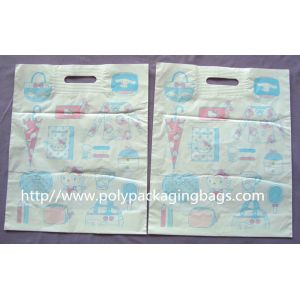 Promotional Printed Patch Handle Carrier Bags With Reinforcement