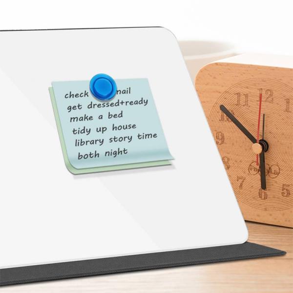 Foldable Desktop Glass Whiteboard