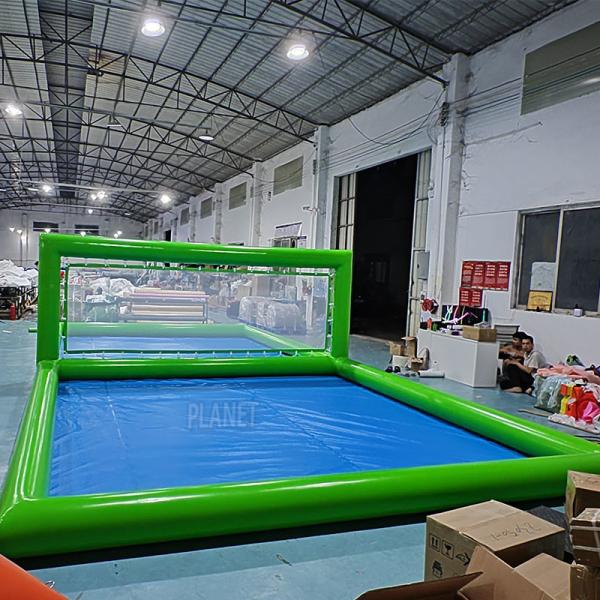 Customized Airtight Inflatable Volleyball Court Pool Inflatable Volleyball Water