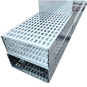 China Rectangle Stainless Cable Tray Excellent Corrosion Resistance Durability for Air Circulation on sale