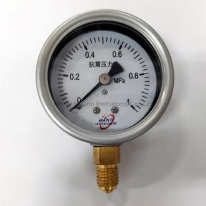PG-021 Bayonet shock resistance pressure gauge