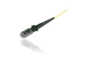 Buy LSZH YELLOW cable MU Fiber Optic Connector,Single mode&multimode at wholesale prices
