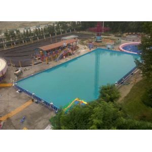 Quality Amazing Playground Children / Adults Metal Frame Pool For Water Sports for sale