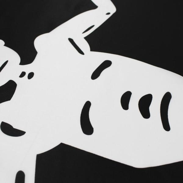 Rectangular Pirate Edward Teach Flag 90x150cm With Brass Grommets