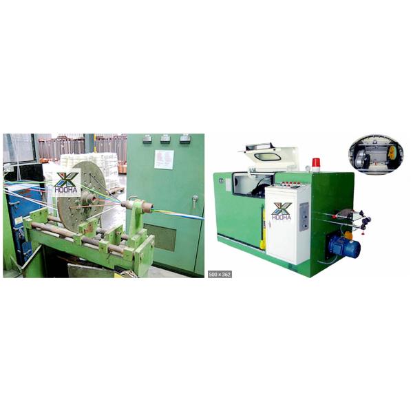 Automatic 200/300 Cable High Speed Copper Wire Bunching Machine With Mutil Heads Pay off