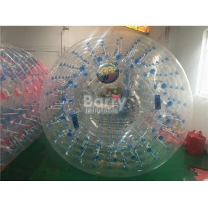 Amusement And Outdoor Water Moving Ball , Inflatable Water Roller
