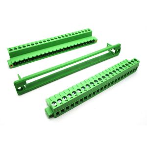 5.08mm pitch Feed Through Flange Screw Terminal Blocks Dismountable