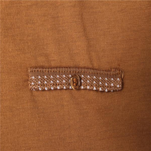 Ginger Soft Breathable Men's Polo Shirts 60% Cotton 40% Polyester