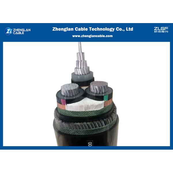 12.7/22(24)KV 3Cx185sqmm Multi XLPE Insulation Cable 12/20(24)KV IEC60502-2