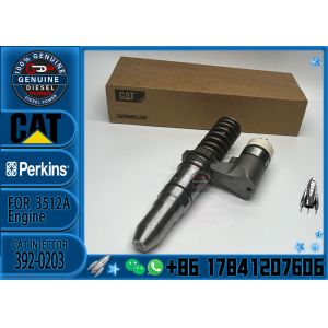 Common rail injector fuel injecto 246-1854 392-0203 250-1311 392-0204 for 3512B