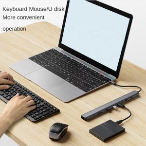 USB 3.1 Interface Type 10 In 1 Type C Hub For High Speed Data Transfer And