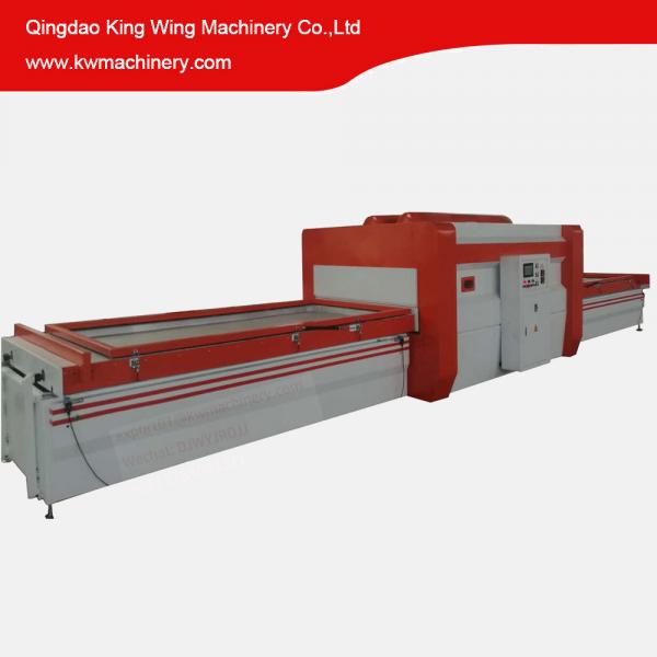 Buy Full Automatic Wood Veneer Vacuum Press Machine Vacuum Membrane Press Machine at wholesale prices