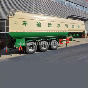 Best Seller 65000 Litres Bulk Feed Semi Truck Feed Carriage Animal Feed