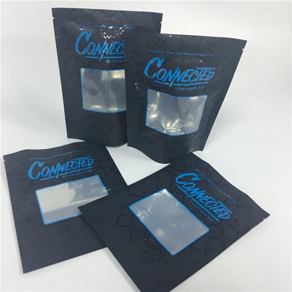 Buy Eco Friendly Herbal Incense Packaging Child Proof Zipper Candy Tobacco Pouch at wholesale prices