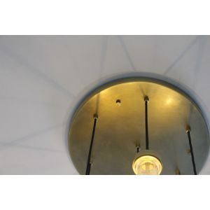 Thirteen Heads Rain Round Brass Crystal Chandelier with Adjustable Lord D 92cm