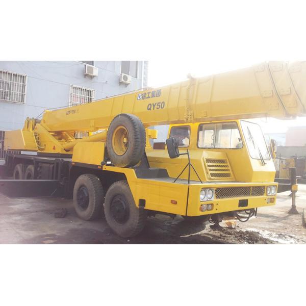 Buy XCMG Lorry Mounted Second Hand Truck Cranes Year 2009 With 3 Years Warranty at wholesale prices