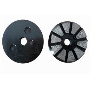 Terrco Diamond Grinding Stones With 8 Triangle Segments For Concrete Floor
