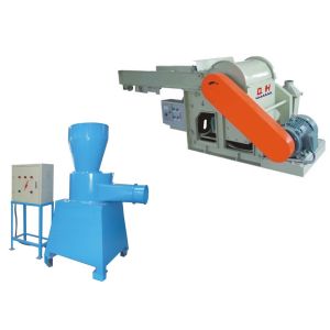 High Capacity Foam Sponge Plastic Crushing Machine , EPS Foam Shredding Machine